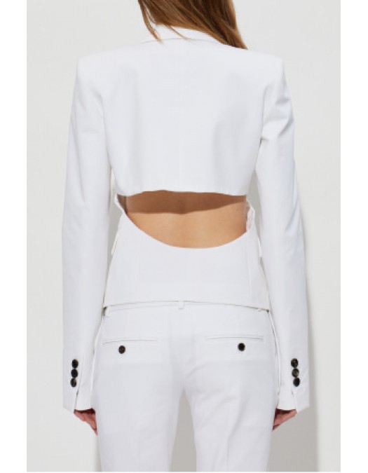 Sacou DSQUARED2,  WEISS Sakko mit abnehmbaren - S72BN0728D35475101