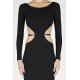 Rochie DSQUARED2, Curea talie, Neagra - S72CV0174S23138900