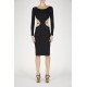 Rochie DSQUARED2, Curea talie, Neagra - S72CV0174S23138900