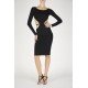 Rochie DSQUARED2, Curea talie, Neagra - S72CV0174S23138900