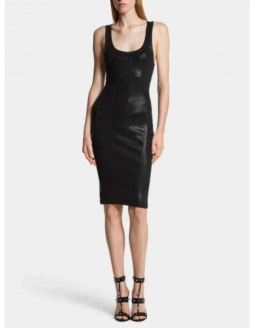 Rochie Dsquared2, Shimmer Knit Midi, Black - S72CV0599D13114900 Rochie Dsquared2, Shimmer Knit Midi, Black - S72CV0599D13114900