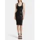 Rochie Dsquared2, Shimmer Knit Midi, Black - S72CV0599D13114900 Rochie Dsquared2, Shimmer Knit Midi, Black - S72CV0599D13114900