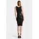 Rochie Dsquared2, Shimmer Knit Midi, Black - S72CV0599D13114900 Rochie Dsquared2, Shimmer Knit Midi, Black - S72CV0599D13114900