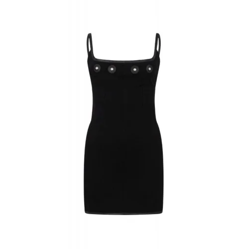 Rochie DSQUARED2, D2 Glove Dress, Negru