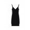 Rochie DSQUARED2, with decorative side cut-outs, Negru
