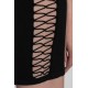Rochie DSQUARED2, with decorative side cut-outs, Negru - S72CV0732D13215900