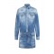 Rochie DSQUARED2, Light Wash Trucker Dress