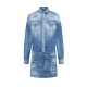 Rochie DSQUARED2, Light Wash Trucker Dress - S72CV0739S30341470