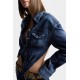 Top DSQUARED2, Deep Cut Night Whisper Denim Shirt - S72DL0784S30341470
