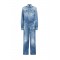 Salopeta DSQUARED2,Light Wash Trucker Jumpsuit