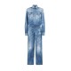 Salopeta DSQUARED2,Light Wash Trucker Jumpsuit - S72FP0130S30341470