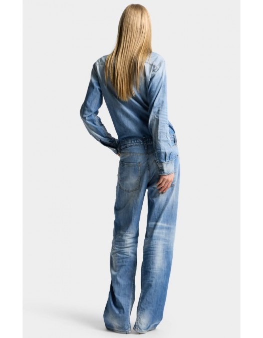 Salopeta DSQUARED2,Light Wash Trucker Jumpsuit - S72FP0130S30341470