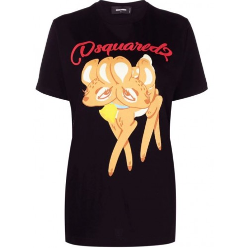 Tricou DSQUARED2, Print Frontal , DEER