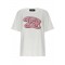Tricou DSQUARED2,  Logo Pink Print, Alb