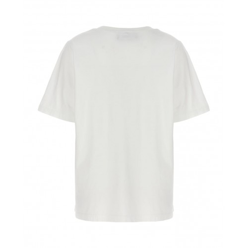 Tricou DSQUARED2,  Logo Pink Print, Alb Tricou DSQUARED2,  Logo Pink Print, Alb