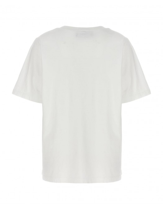 Tricou DSQUARED2, Logo Pink Print, Alb - S72GD0518S24668100 Tricou DSQUARED2, Logo Pink Print, Alb - S72GD0518S24668100