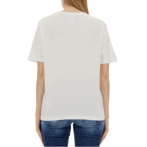 Tricou DSQUARED2, Imprimeu Brand, S72GD0519S24668100 Tricou DSQUARED2, Imprimeu Brand, S72GD0519S24668100