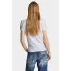 Tricou DSQUARED2, Wash Just Right Fit, Babes, White - S72GD0571D20020100 Tricou DSQUARED2, Wash Just Right Fit, Babes, White - S72GD0571D20020100