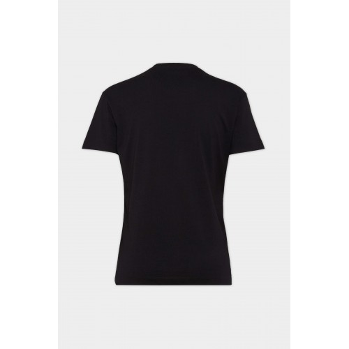 Tricou DSQUARED2, Wash Just Right Fit, Babes, Black Tricou DSQUARED2, Wash Just Right Fit, Babes, Black
