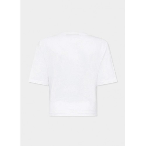 Tricou DSQUARED2, Wild2 Cropped Breezy Fit T-Shirt