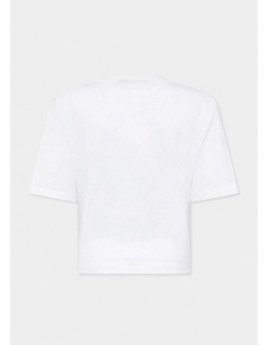 Tricou DSQUARED2, Wild2 Cropped Breezy Fit T-Shirt - S72GD0619D20020100