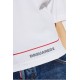 Tricou DSQUARED2, WHITE T-shirt with logo - S72GD0620D20106100
