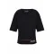 Tricou DSQUARED2,  BLACK T-shirt with logo