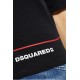 Tricou DSQUARED2,  BLACK T-shirt with logo - S72GD0620D20106900