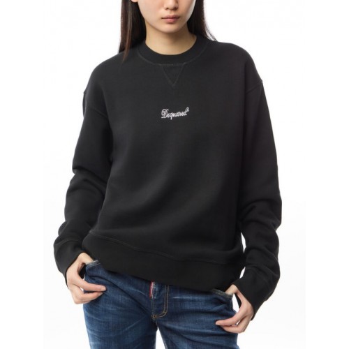 Bluza DSQUARED2,  Cool Fit Crewneck, Black S72GU0471S25516900 Bluza DSQUARED2,  Cool Fit Crewneck, Black S72GU0471S25516900