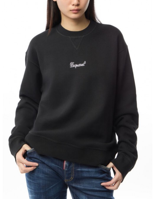 Bluza DSQUARED2,  Cool Fit Crewneck, Black S72GU0471S25516900 - S72GU0471S25516900