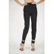 Pantaloni Dsquared2, Insertie incolora, Negru - S72KA1078S40320900 Pantaloni Dsquared2, Insertie incolora, Negru - S72KA1078S40320900