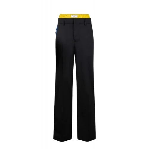 Pantaloni DSQUARED2, D2 Jetski Pant, Black