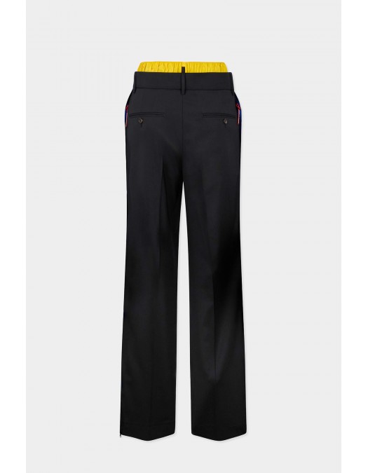 Pantaloni DSQUARED2, D2 Jetski Pant, Black - S72KA1333S40320900