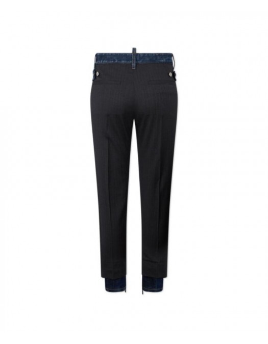 Pantaloni DSQUARED2, Hybrid Denim Tailor Pants - S72KA1339S35739001F