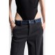 Pantaloni DSQUARED2, Dark Rebel Rider Wash Hybrid Denim Tailor Loose Pant - S72KA1341S35739001F