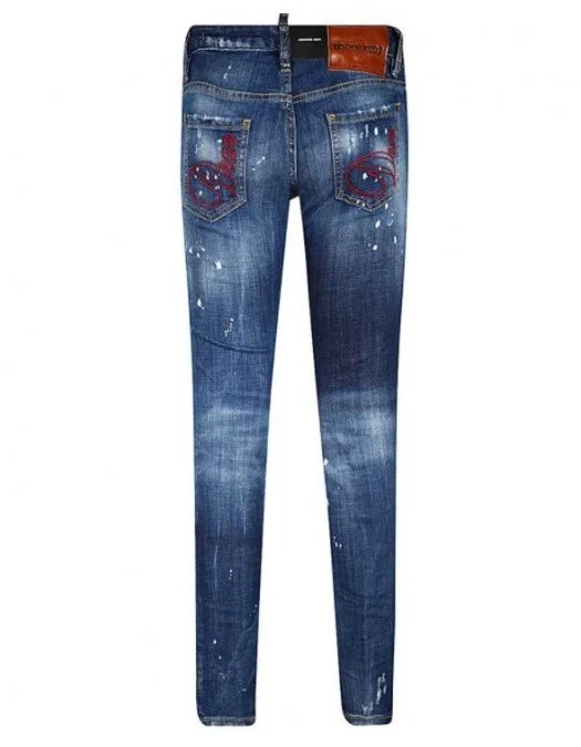 Jeans Dsquared2, Jennifer Jeans, Albastru - S72LB0353470