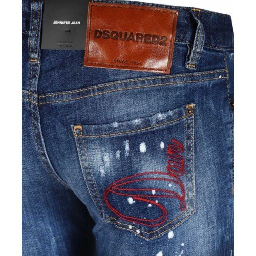 Jeans Dsquared2, Jennifer Jeans, Albastru S72LB0353470