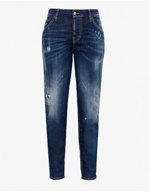 Jeans Dsquared2, Hockney Jeans, Eticheta frunza - S74LB0853470