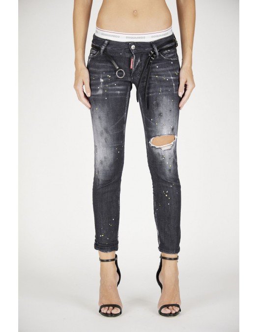 BLUGI DSQUARED2, Croiala Jennifer Jeans S72LB0405S30503900 - S72LB0405S30503900 BLUGI DSQUARED2, Croiala Jennifer Jeans S72LB0405S30503900 - S72LB0405S30503900