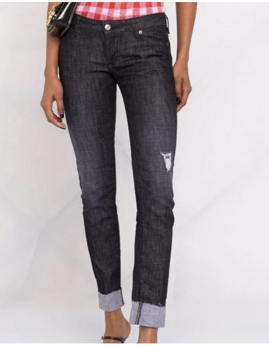 BLUGI DSQUARED2, Plaque Ripped Jeans - S72LB0469S30357900