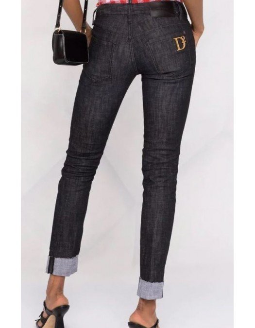 BLUGI DSQUARED2, Plaque Ripped Jeans - S72LB0469S30357900