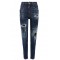Blugi  DSQUARED2, High Waist Twiggy, Blue