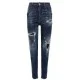 Blugi  DSQUARED2, High Waist Twiggy, Blue - S72LB0684S30872470