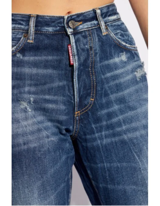 Blugi DSQUARED2, Boston Blue Jeans - S72LB0720S30891470 Blugi DSQUARED2, Boston Blue Jeans - S72LB0720S30891470
