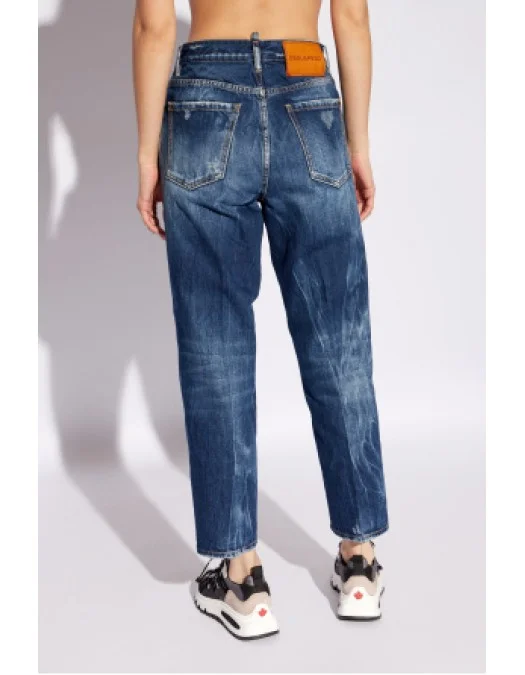 Blugi DSQUARED2, Boston Blue Jeans - S72LB0720S30891470 Blugi DSQUARED2, Boston Blue Jeans - S72LB0720S30891470