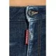 BLUGI DSQUARED2, Medium Waist, Flared, Navy Blue - S72LB0787S30872470