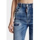 BLUGI DSQUARED2, High Waist, Twiggy, Blue - S72LB0829S30342470