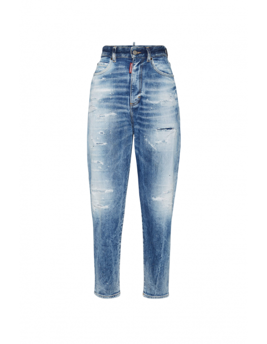 BLUGI DSQUARED2, Light Scarface Wash 80s, Relaxed Fit, Blue - S72LB0831S30663470