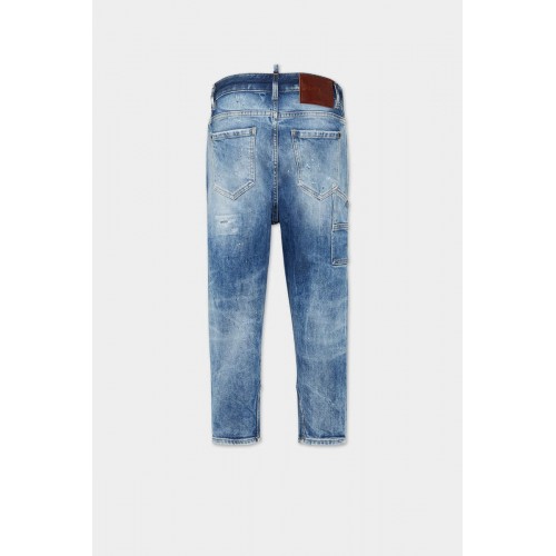 BLUGI DSQUARED2, Baby Carpenter, Blue BLUGI DSQUARED2, Baby Carpenter, Blue
