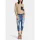 BLUGI DSQUARED2, Baby Carpenter, Blue - S72LB0833S30663470 BLUGI DSQUARED2, Baby Carpenter, Blue - S72LB0833S30663470